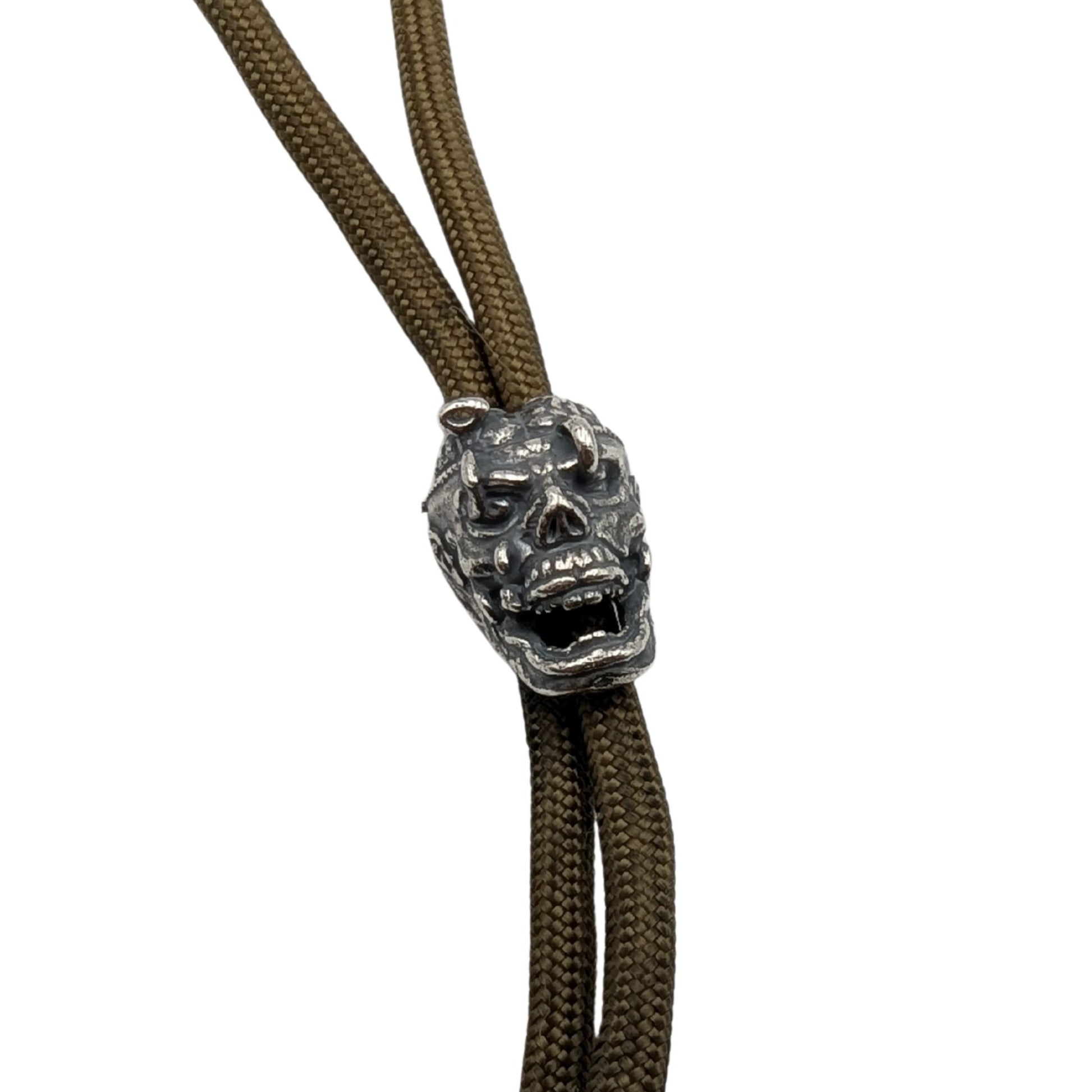 Zombie paracord bead