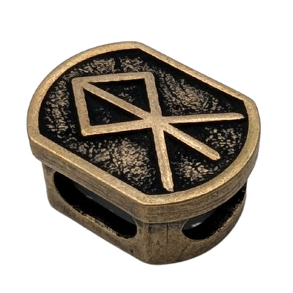 Bind rune paracord bead