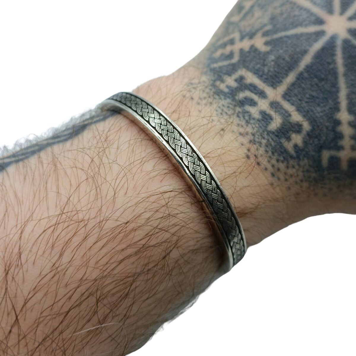 Borre ornament Norse bracelet