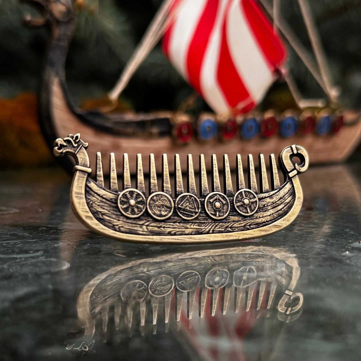 Drakkar beard Viking comb