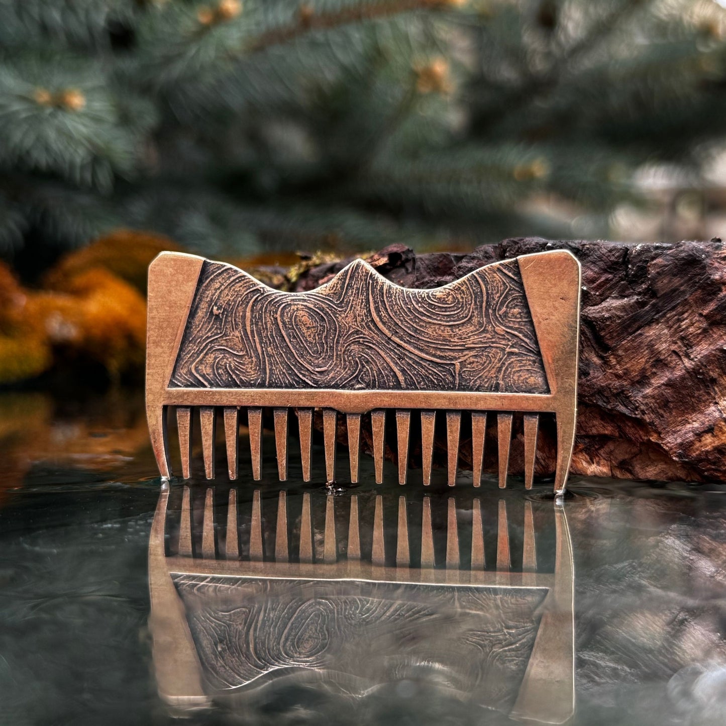 Odin with ravens beard Viking comb