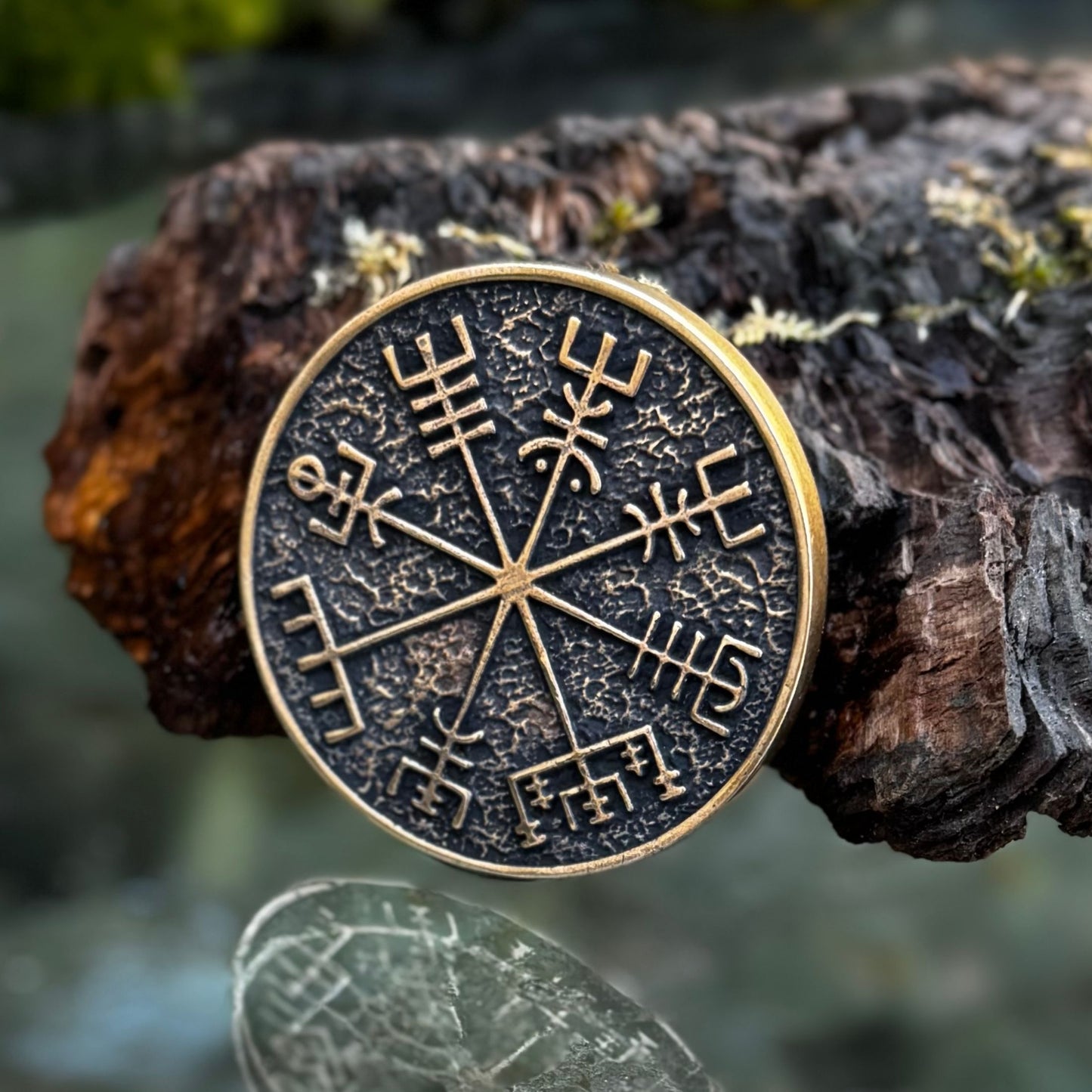Vegvisir custom EDC coin