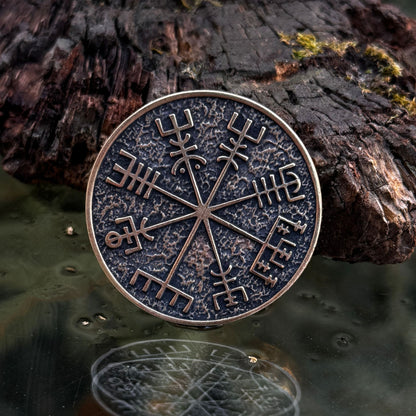 Vegvisir custom EDC coin