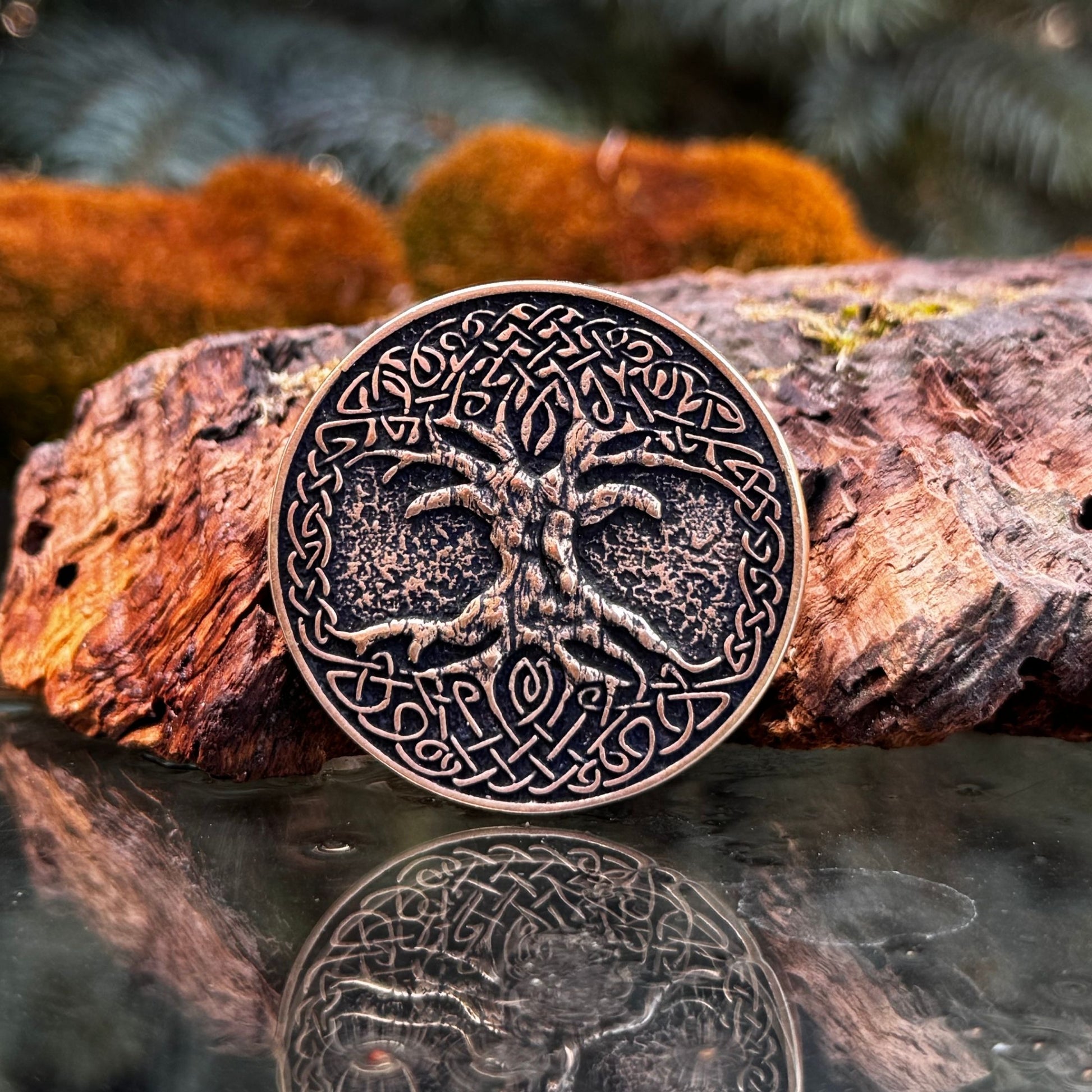 Yggdrasil tree of life coin
