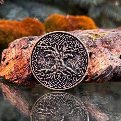 Yggdrasil tree of life coin