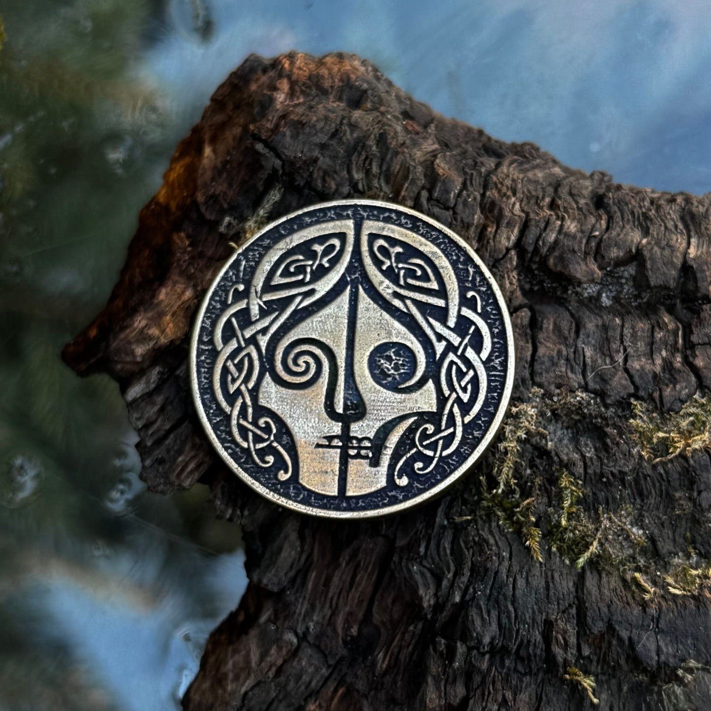 Hel goddess coin