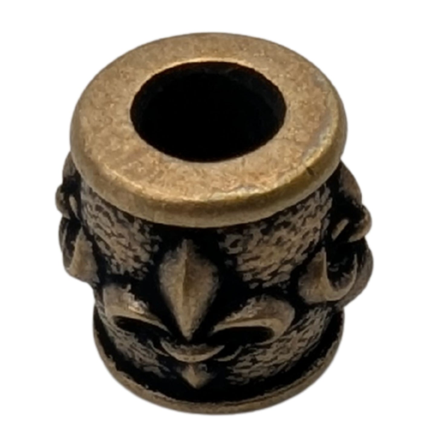 Fleur de Lys paracord bead