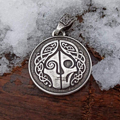Hel goddess pendant