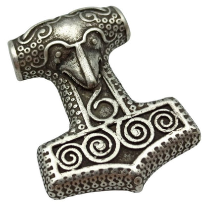 Mjolnir from Skane pendant Silver plating