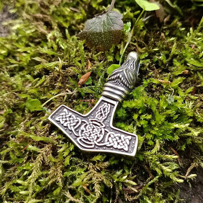 Mjolnir Dragon replica pendant