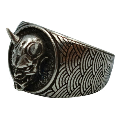Oni Signet Ring 6 US Silver plating