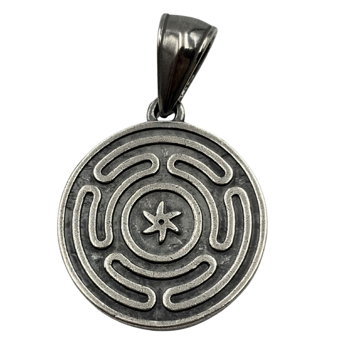 Wheel of Hecate pendant