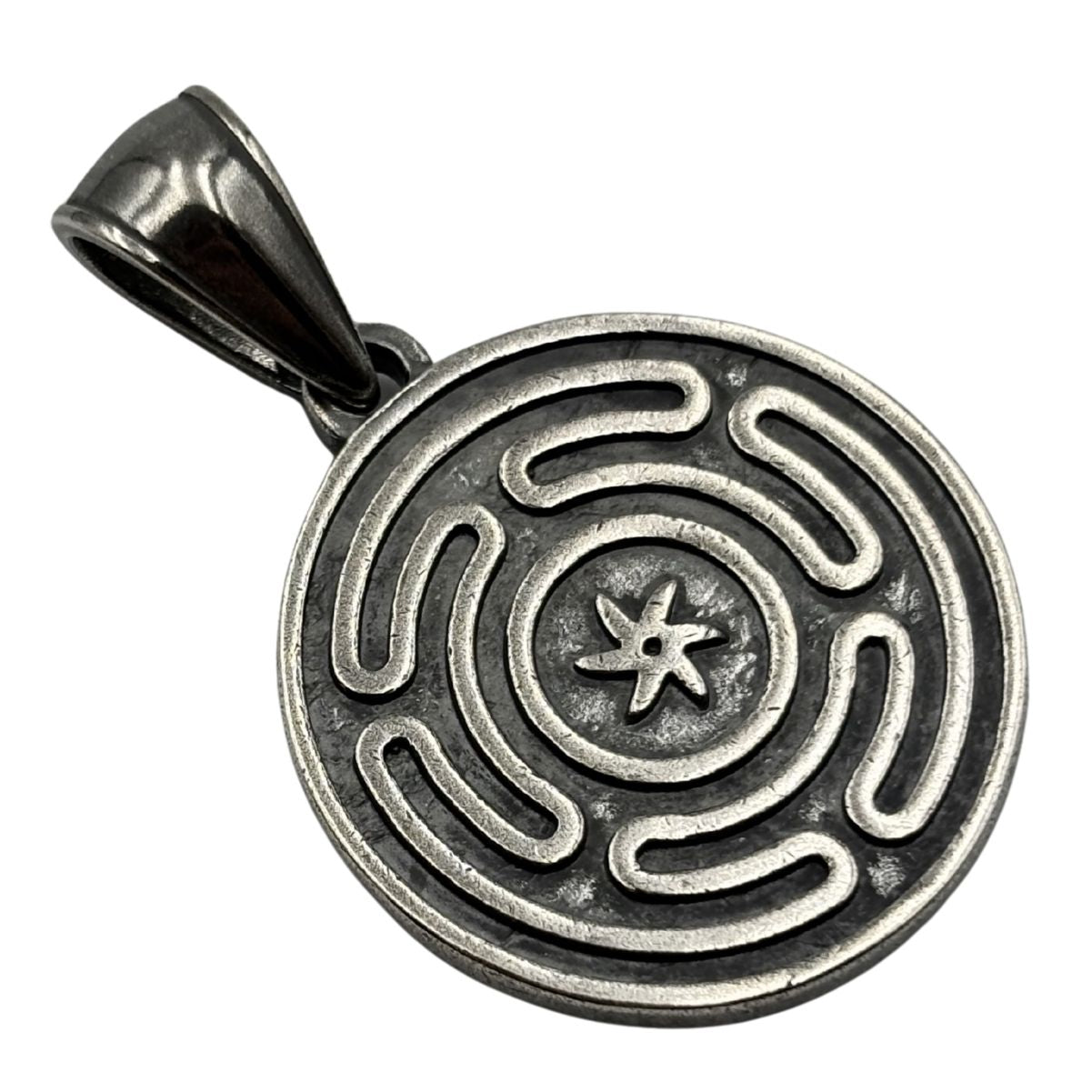 Wheel of Hecate pendant