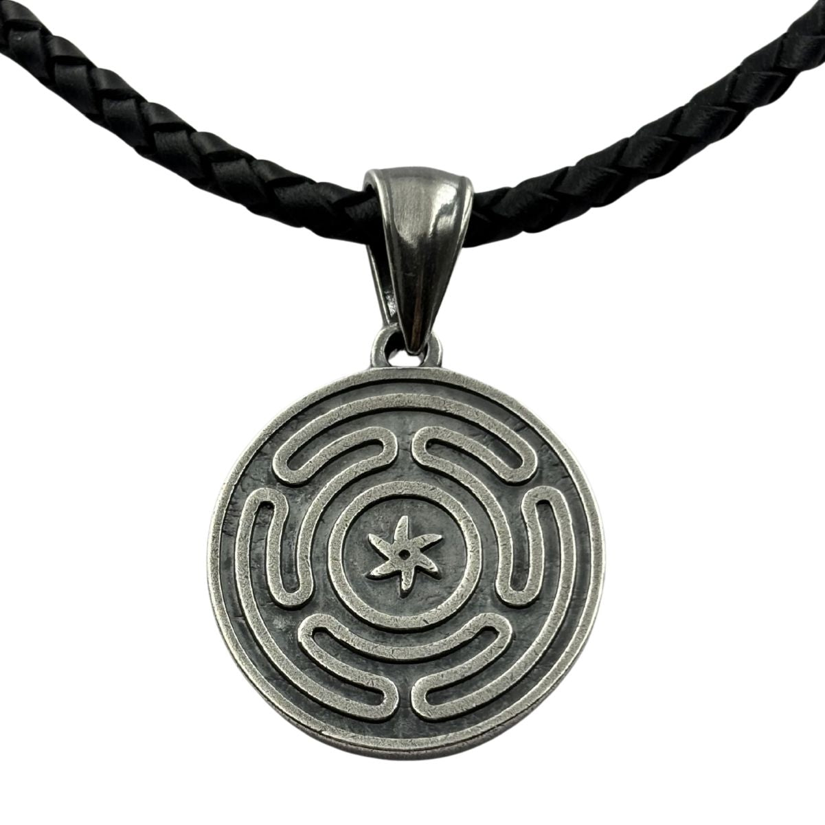 Wheel of Hecate pendant