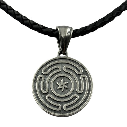 Wheel of Hecate pendant
