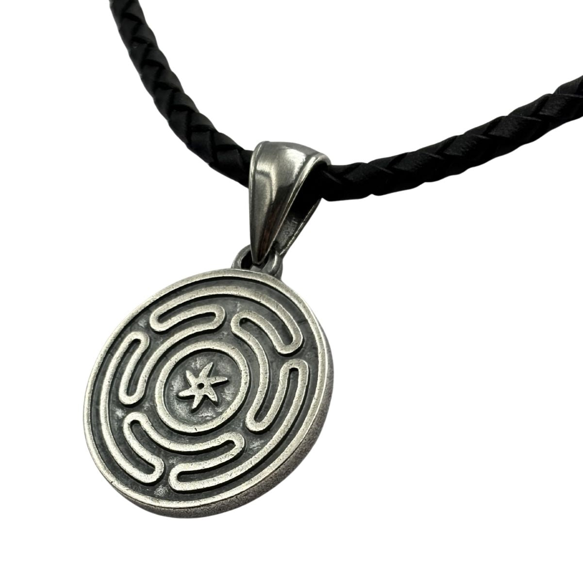 Wheel of Hecate pendant