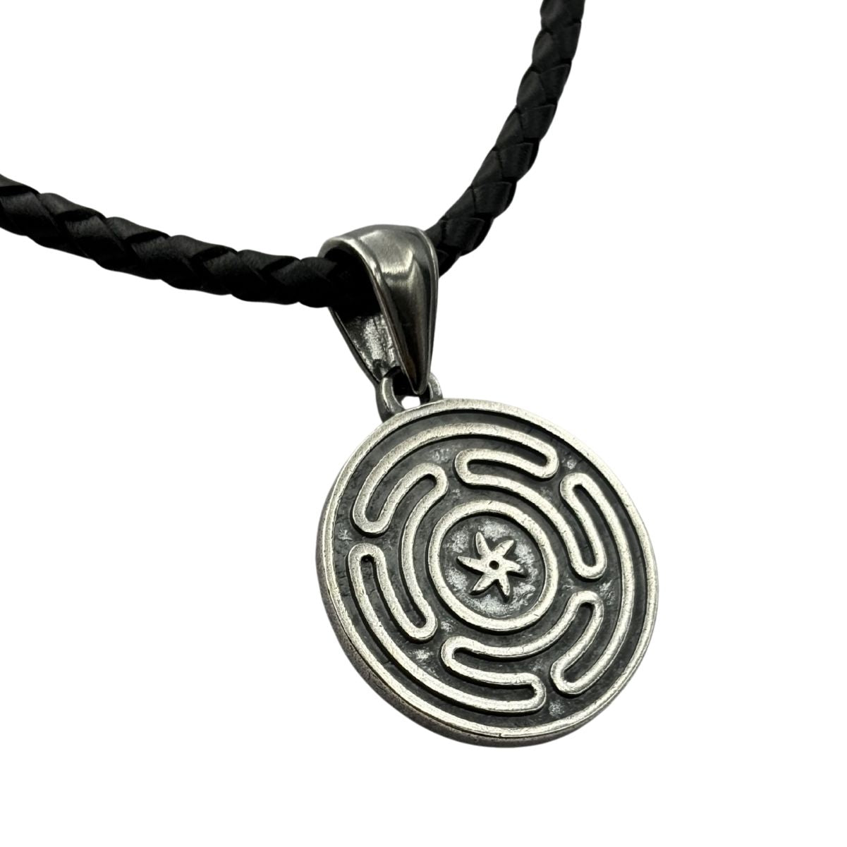 Wheel of Hecate pendant