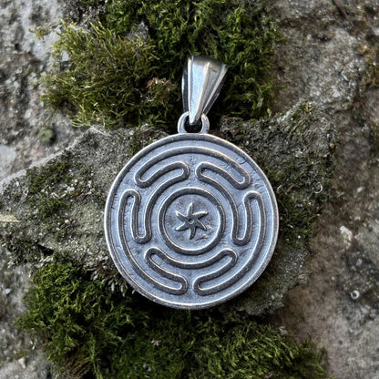 Wheel of Hecate pendant