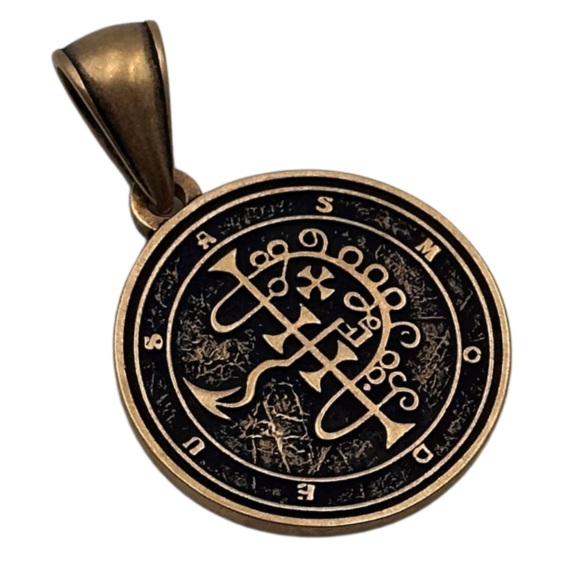 Sigil of Asmodeus pendant