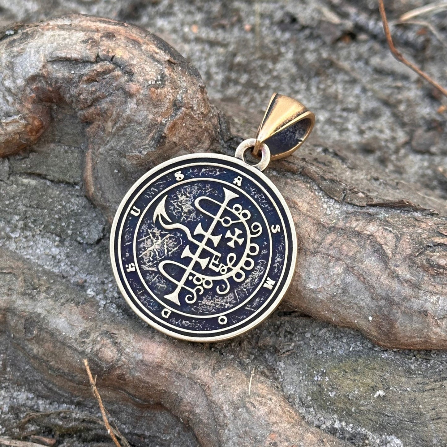 Sigil of Asmodeus pendant