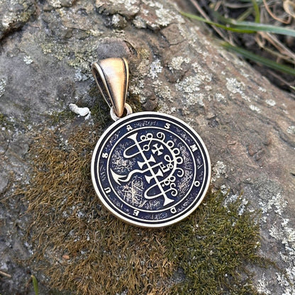 Sigil of Asmodeus pendant