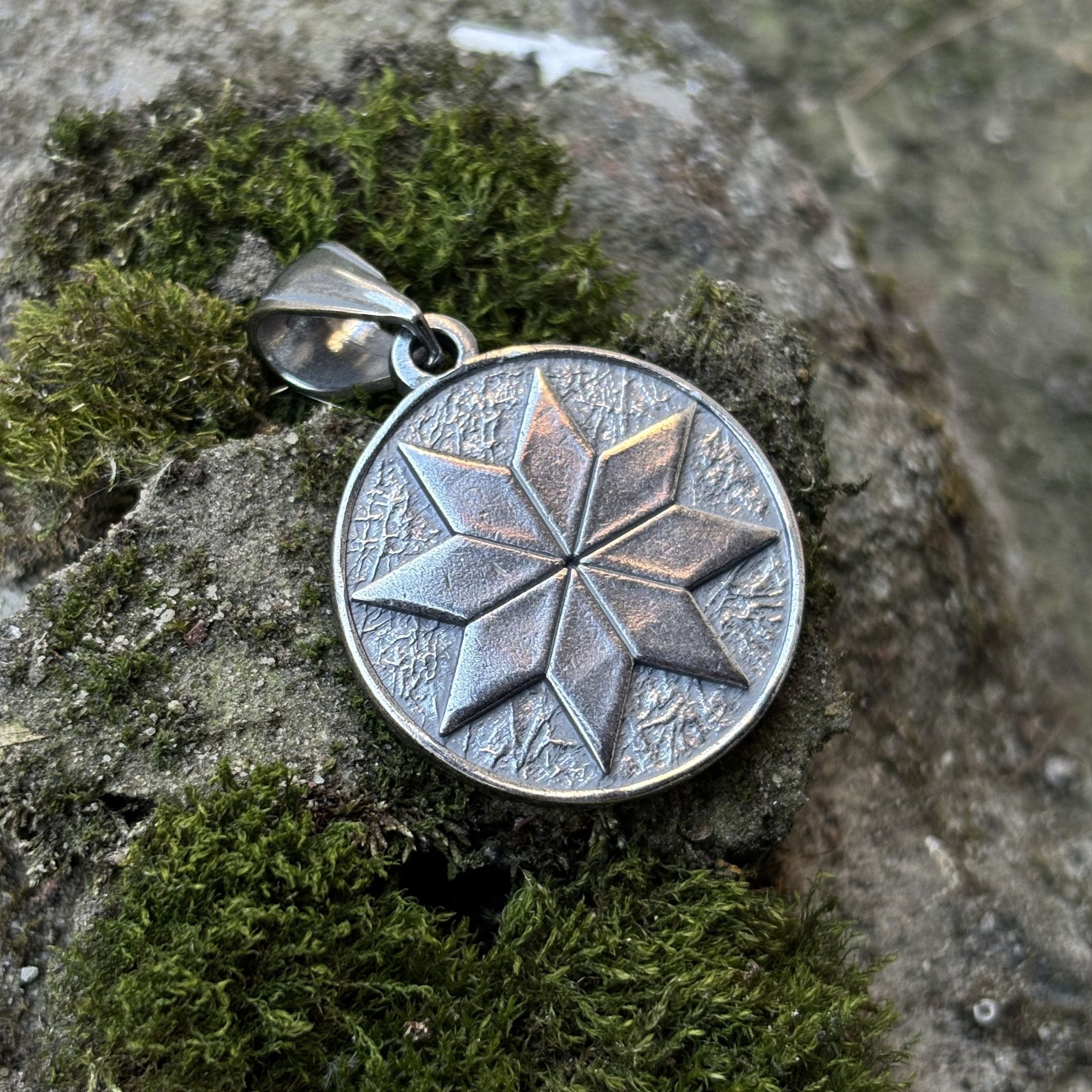 Alatyr Pendant – Mystical Slavic Amulet for Protection & Harmony