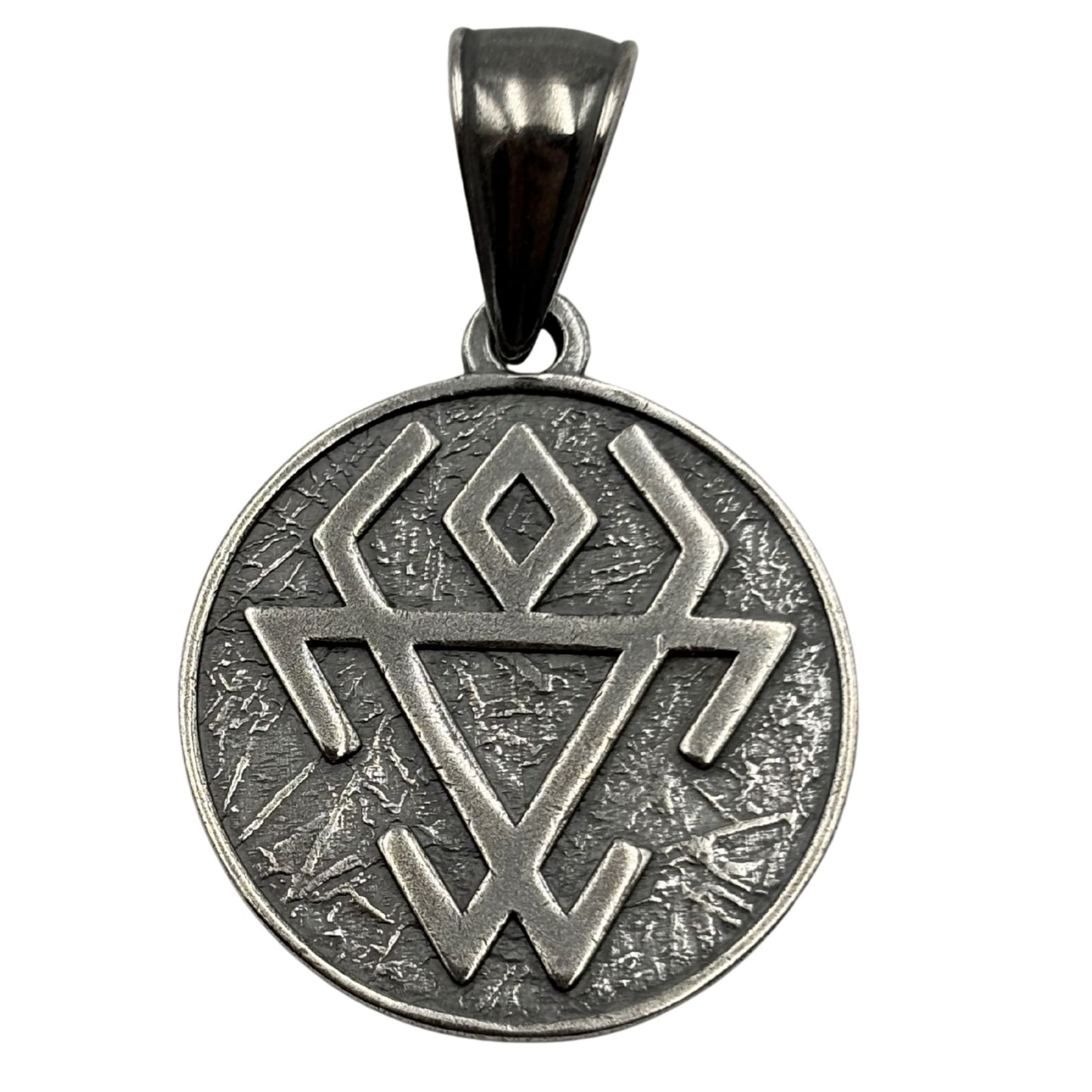 Chernobog pendant Silver plating