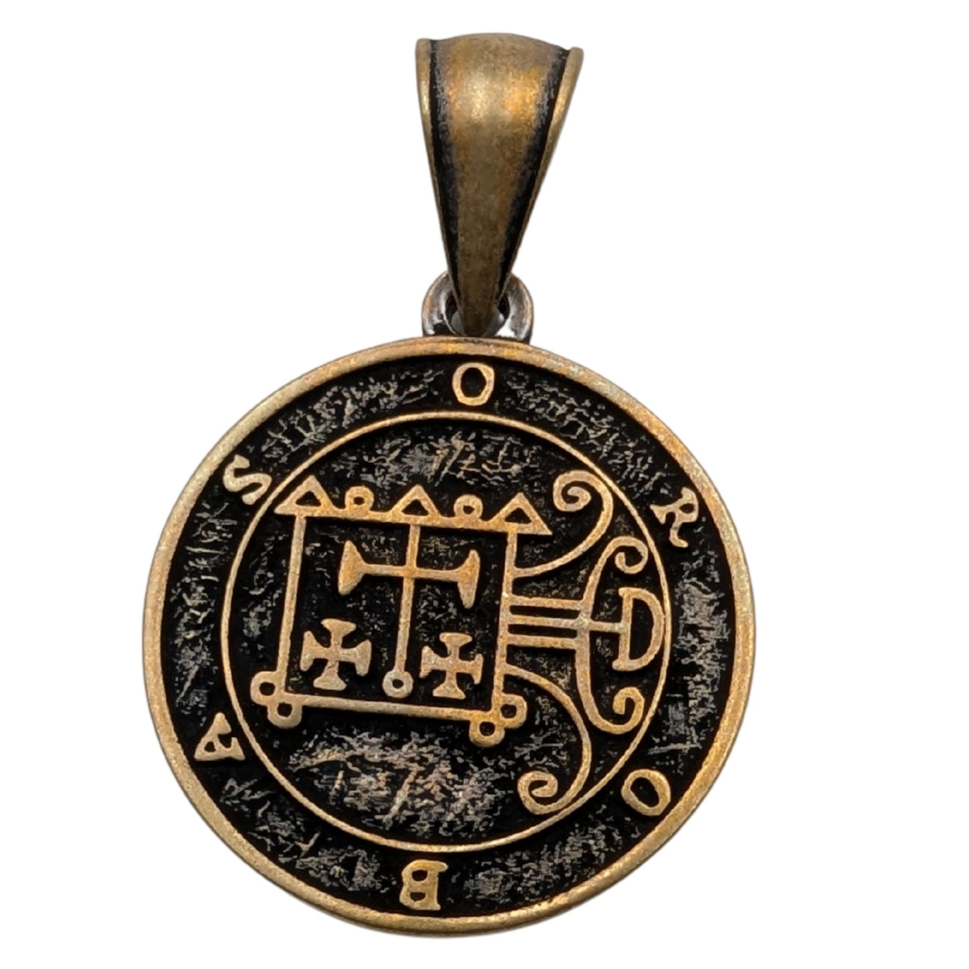 Orobas sigil pendant Bronze