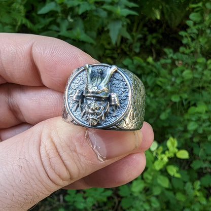 Samurai Kabuto Helmet Ring