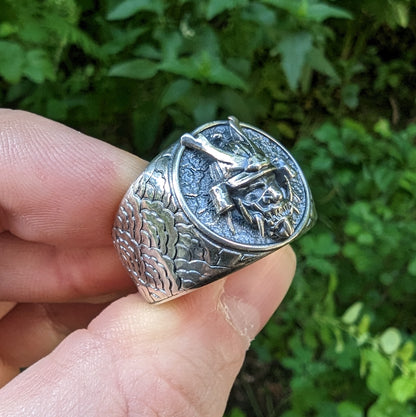Samurai Kabuto Helmet Ring