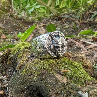 Samurai Kabuto Helmet Ring