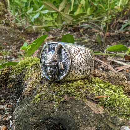 Samurai Kabuto Helmet Ring