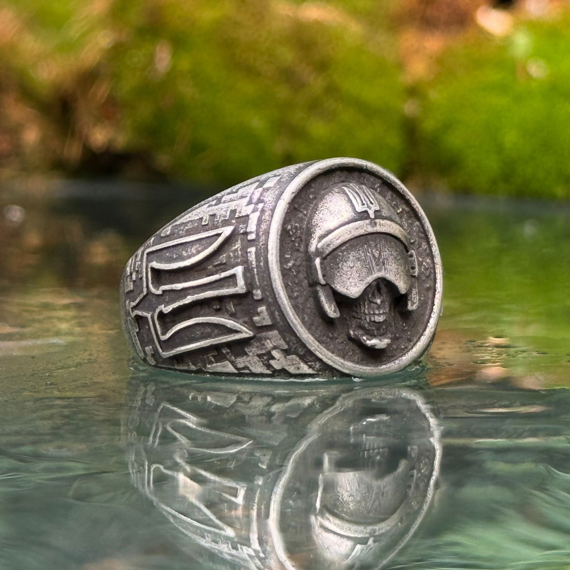 The Ghost of Kyiv signet ring