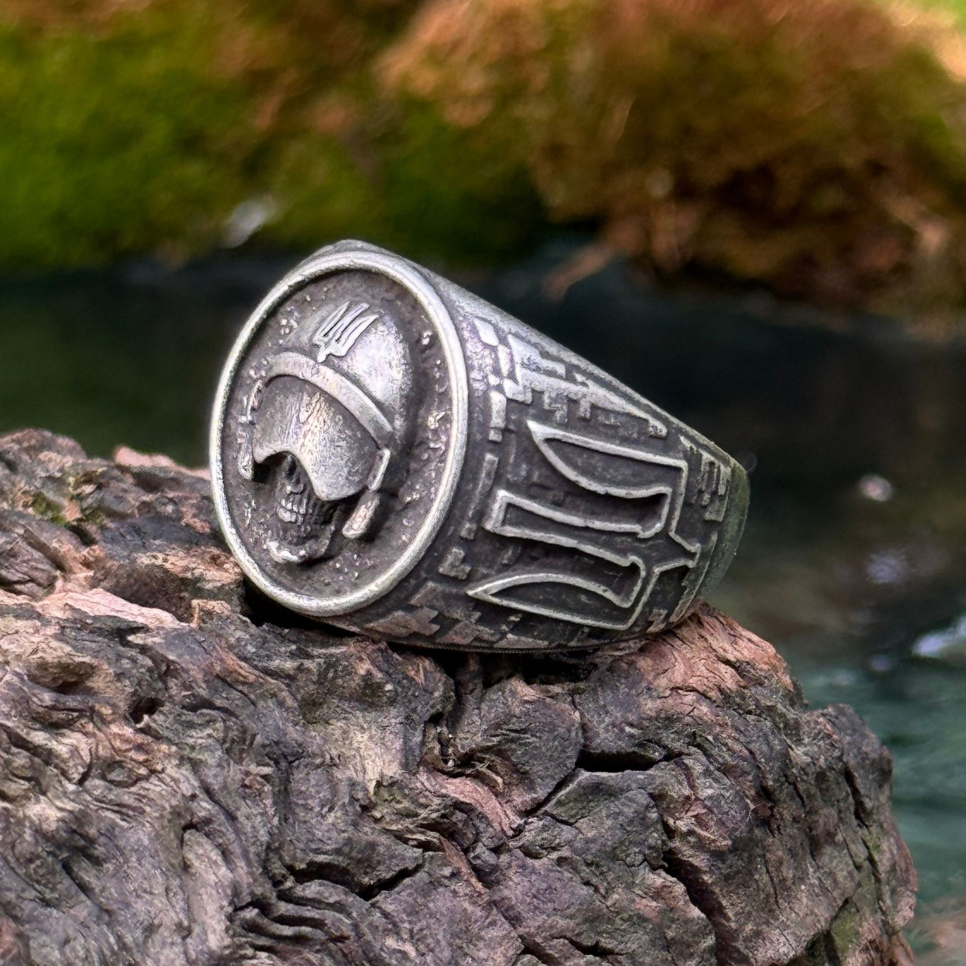 The Ghost of Kyiv signet ring