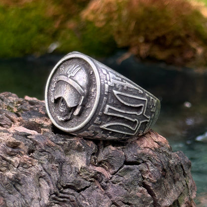 The Ghost of Kyiv signet ring