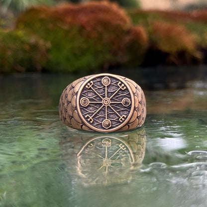 Veidistafur stave ring