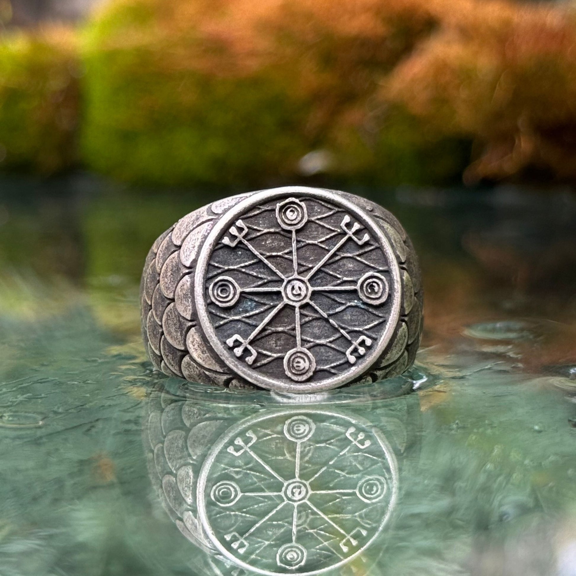 Veidistafur stave ring