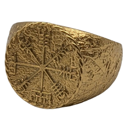Vegvisir ring Viking compass