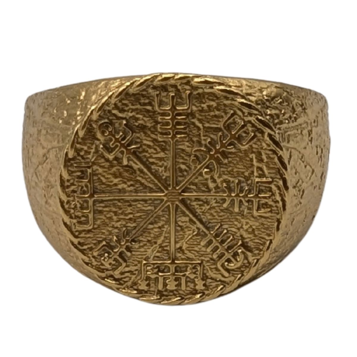 Vegvisir ring Viking compass
