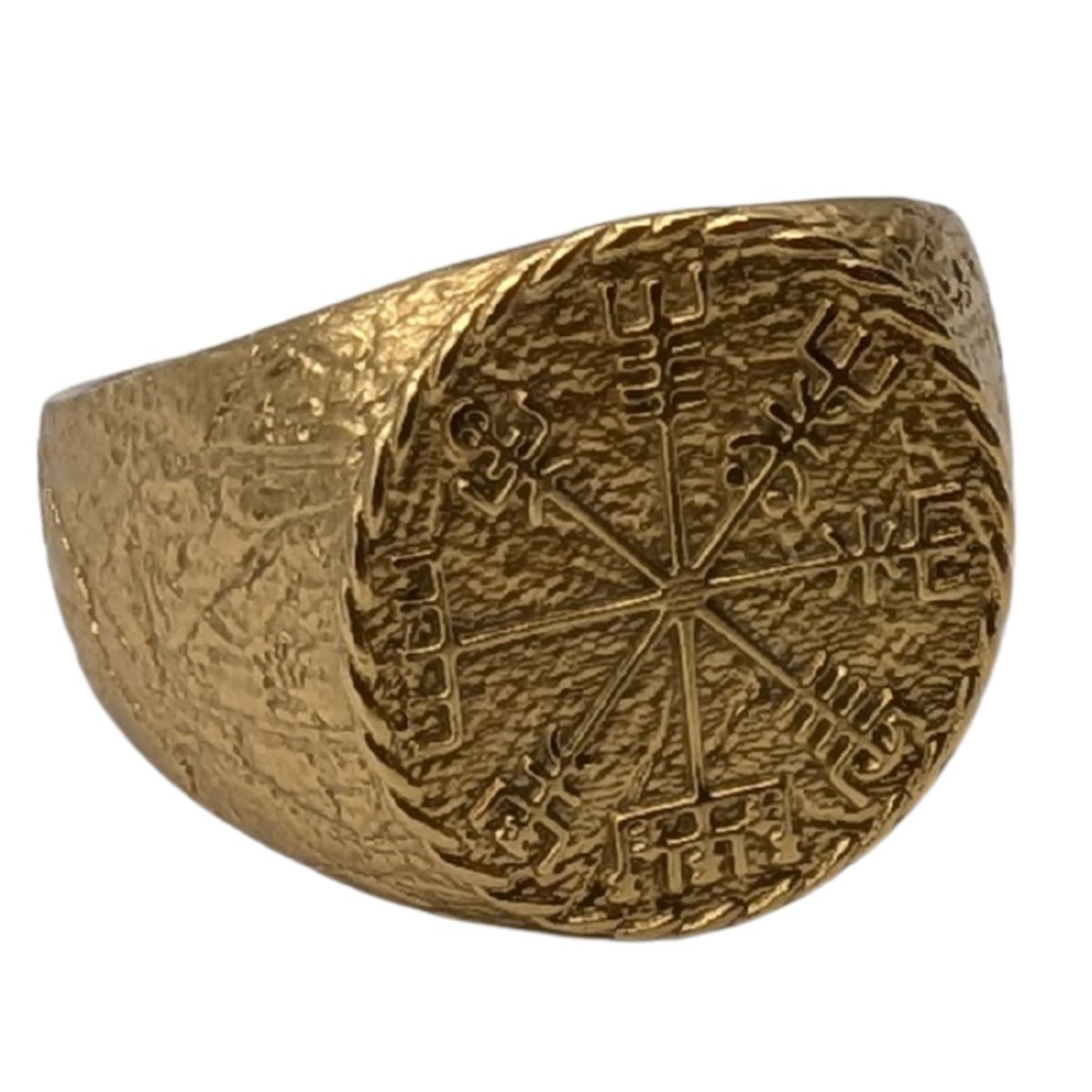 Vegvisir ring Viking compass
