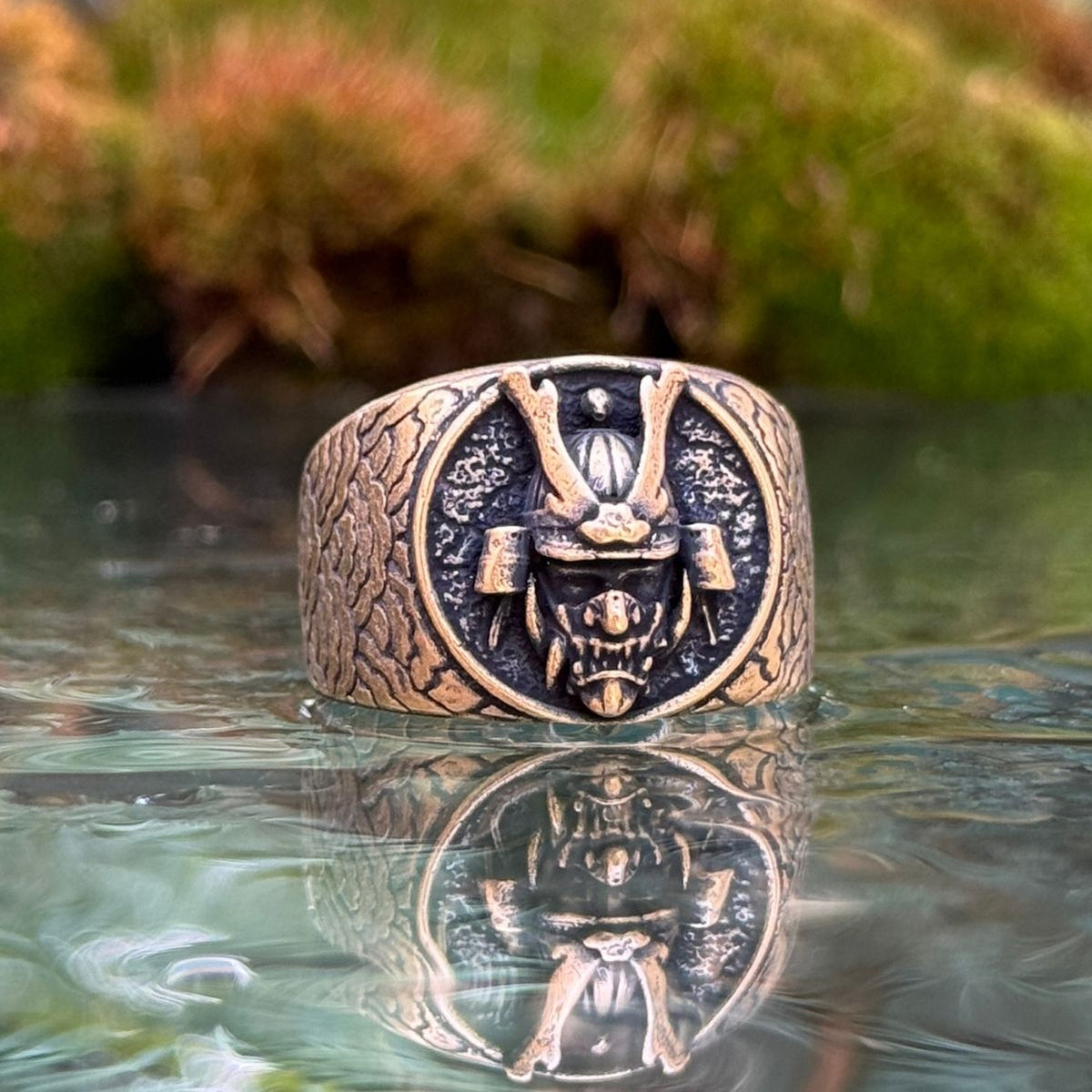 Samurai Kabuto Helmet Ring