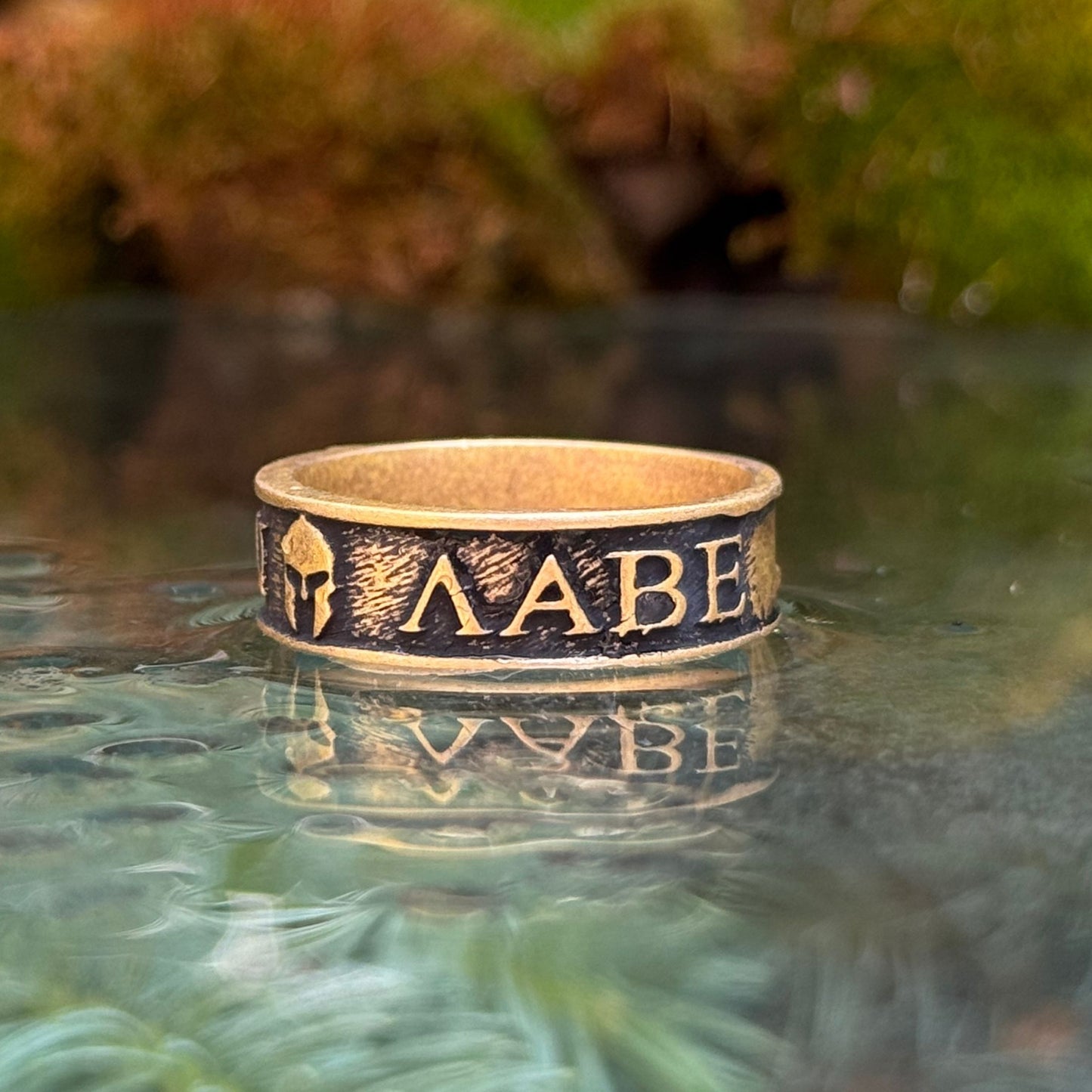 Molon Labe ring