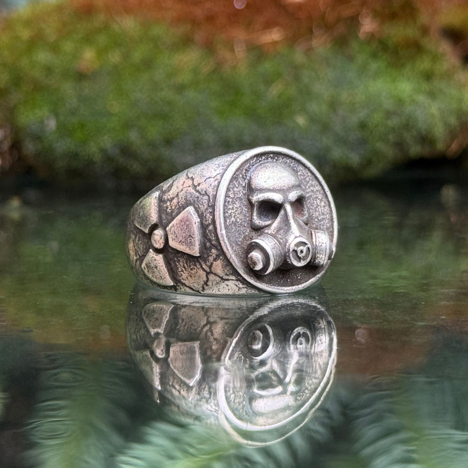 Gas Mask ring