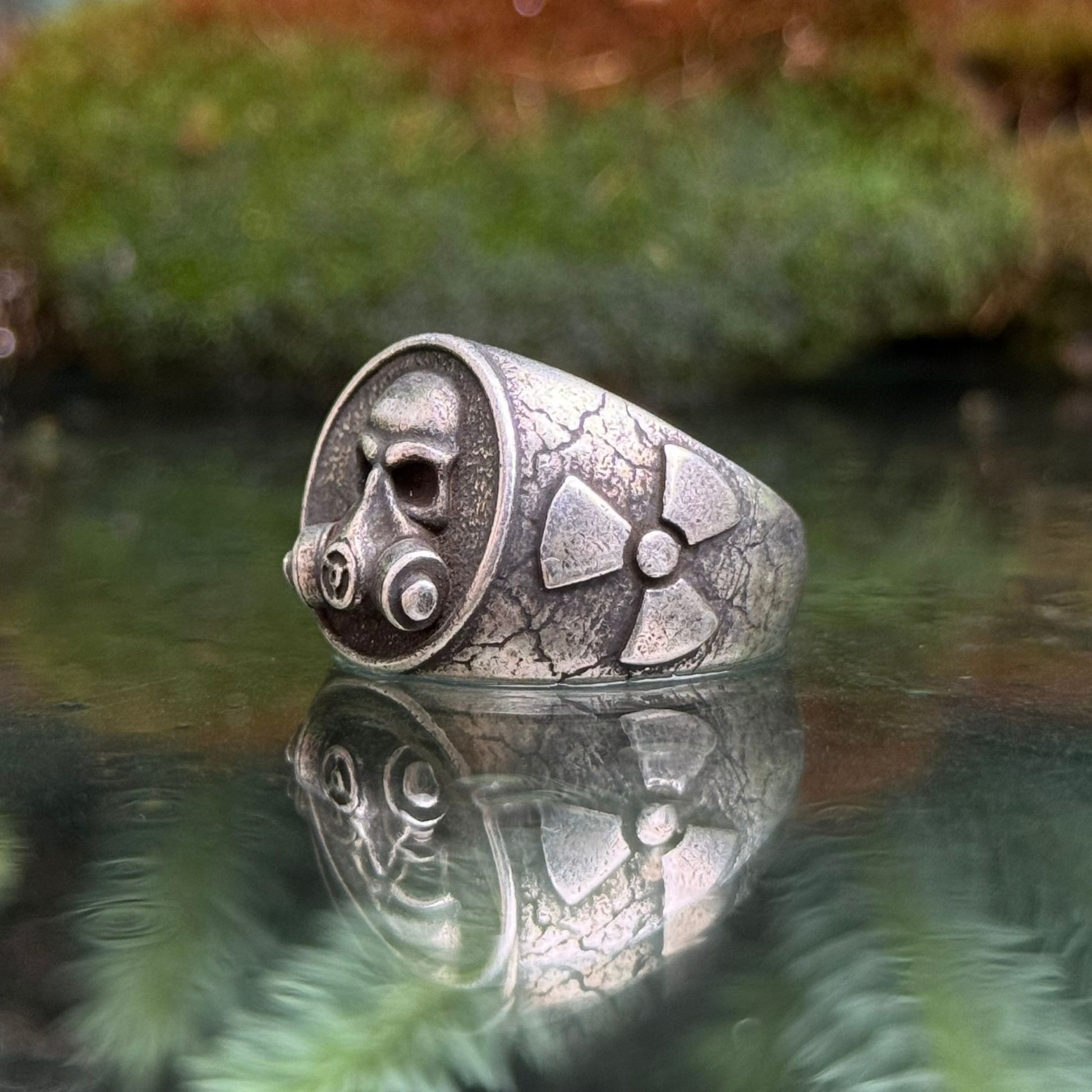 Gas Mask ring