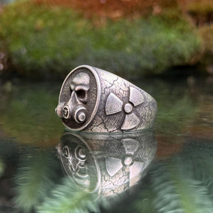 Gas Mask ring