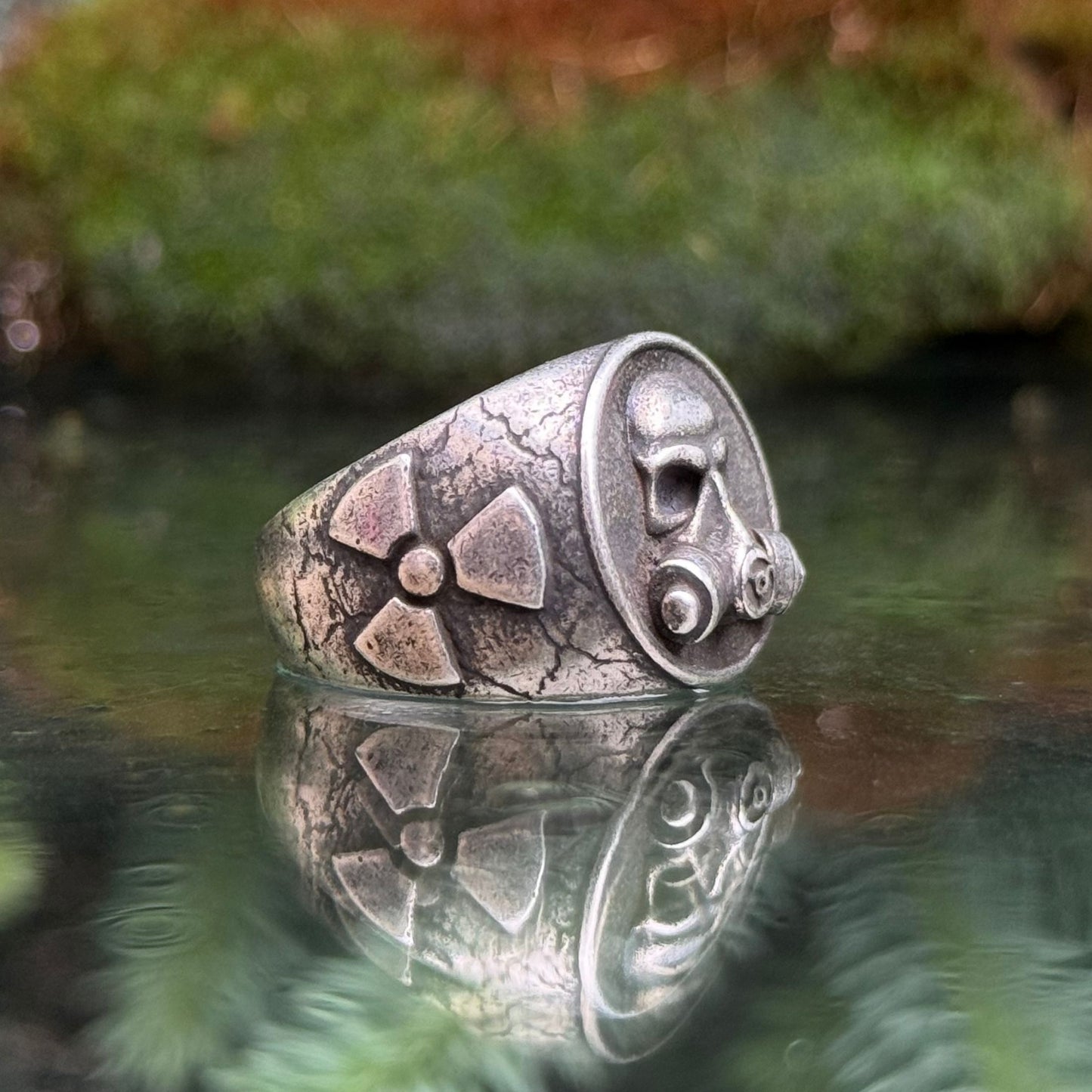 Gas Mask ring