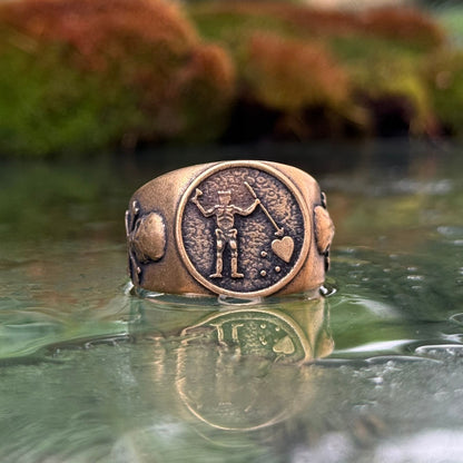 Blackbeard signet ring