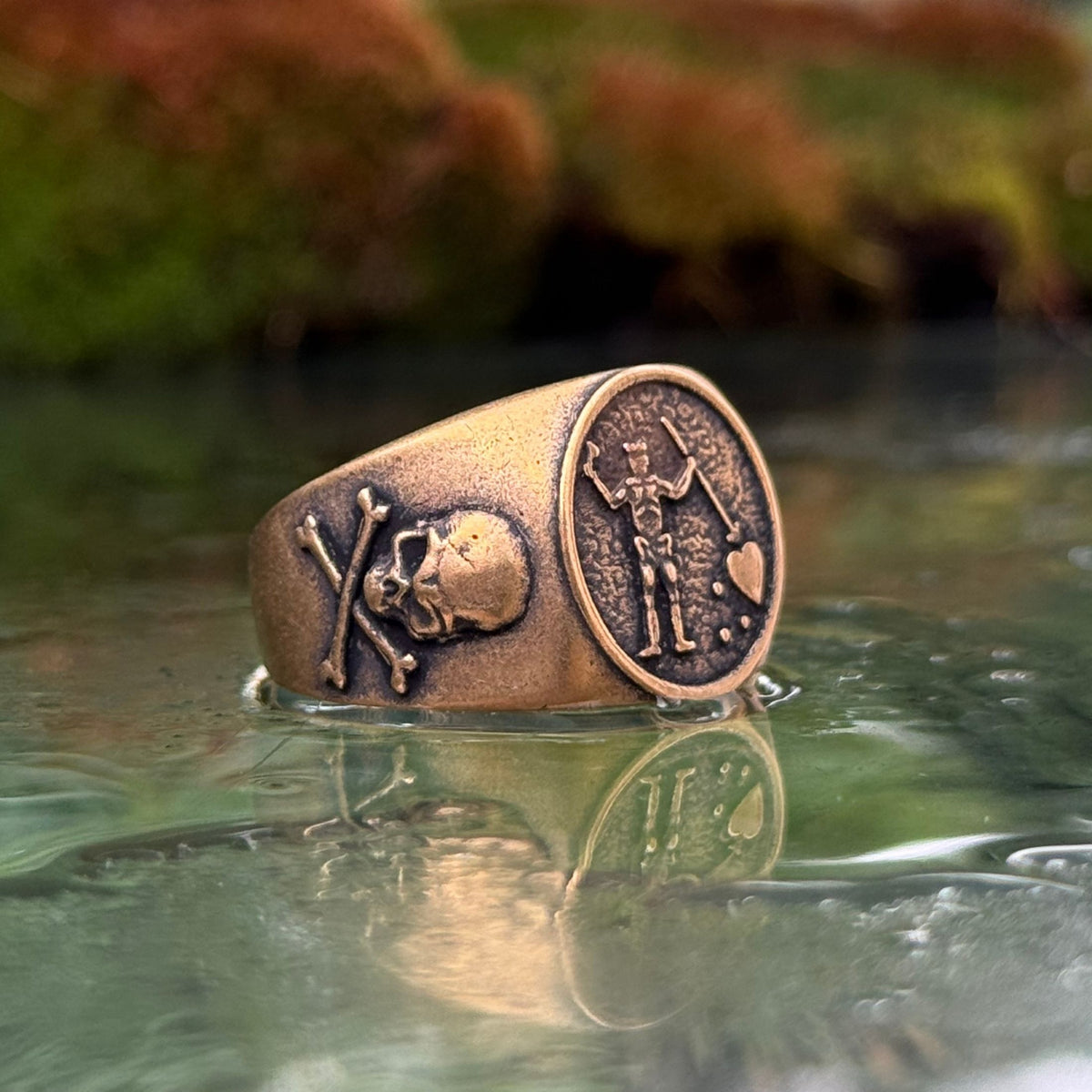 Blackbeard signet ring