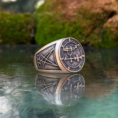 Sabnock sigil ring