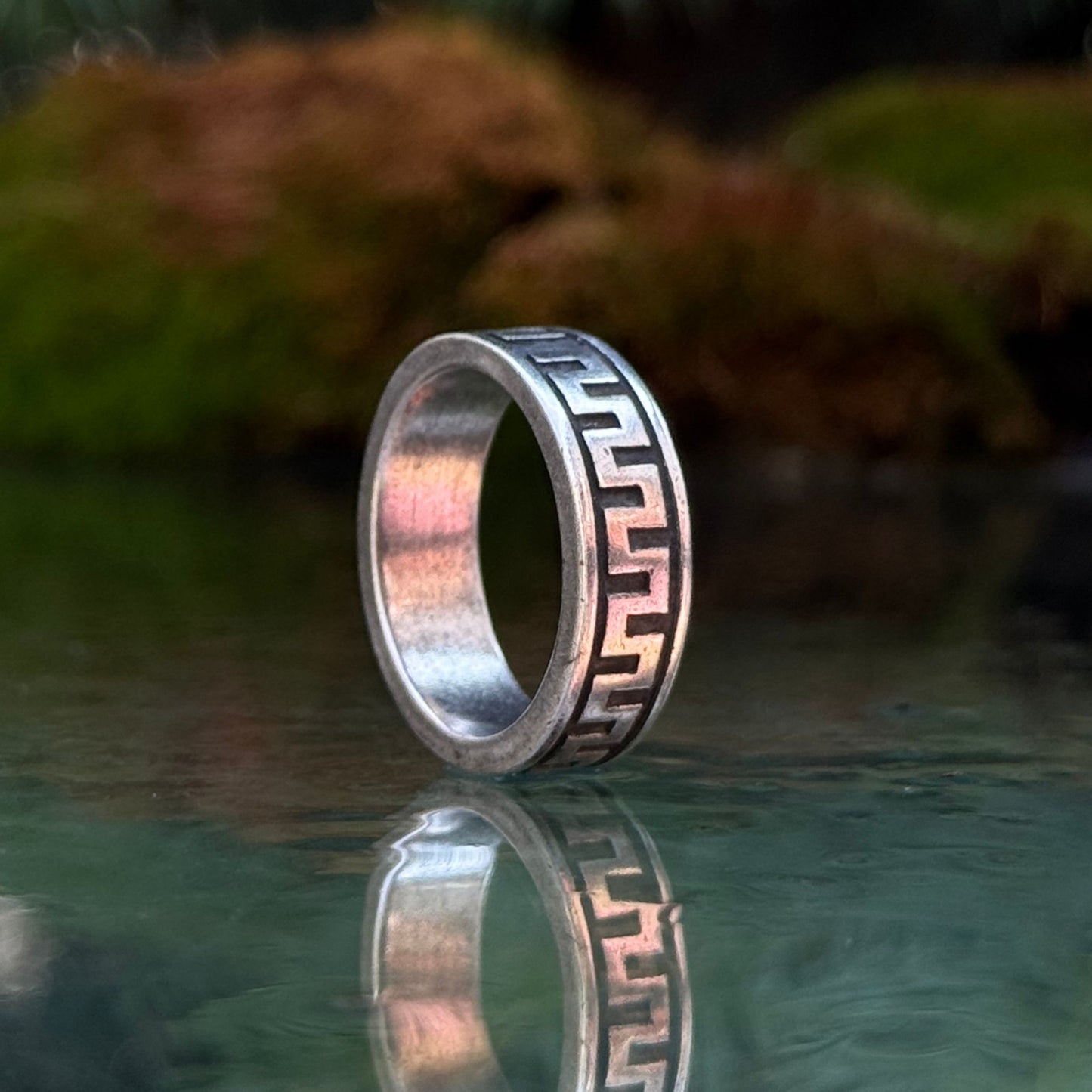 Ancient Greek ornament V2 ring